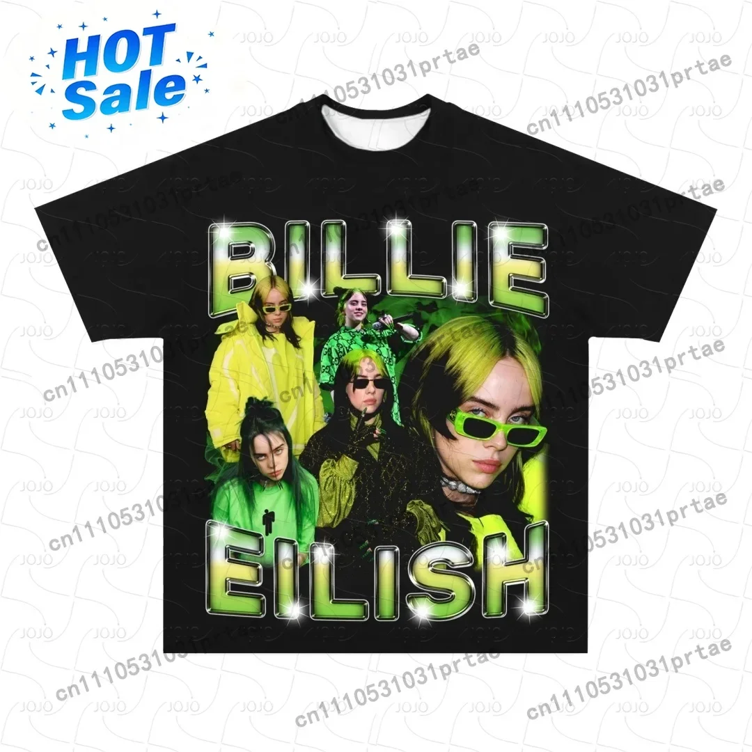 Summer Clothing Men 2025 - Camiseta con estampado Retro de Billie