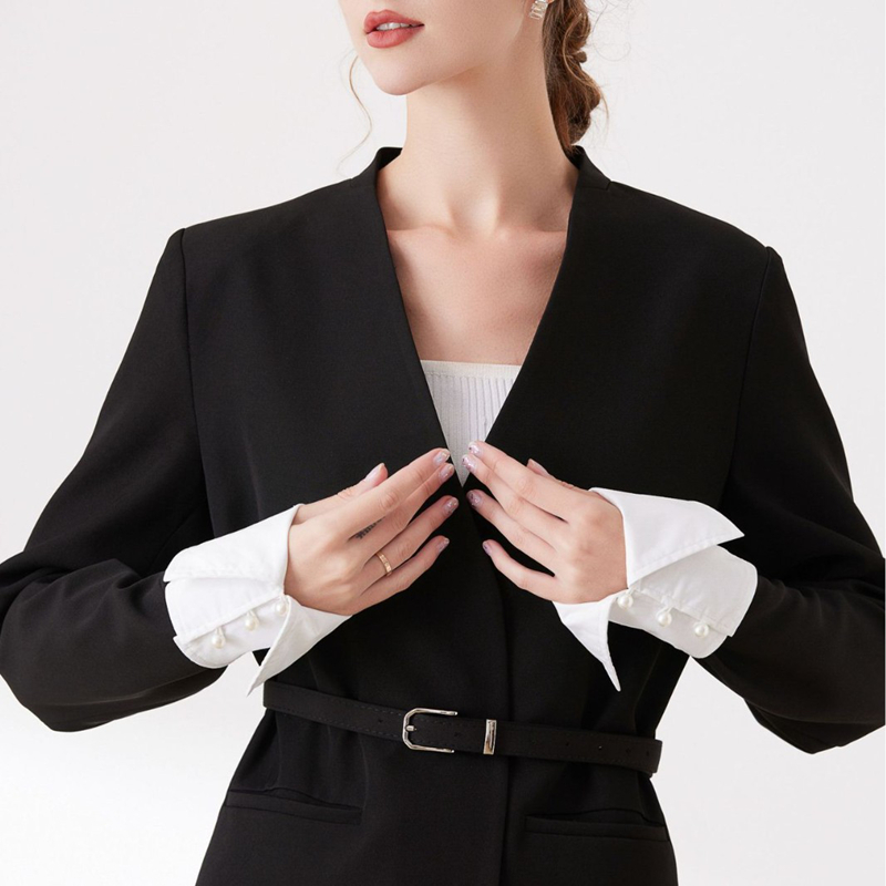 Summer Clothing For Teens - DIY elegante camisa de oficina puños