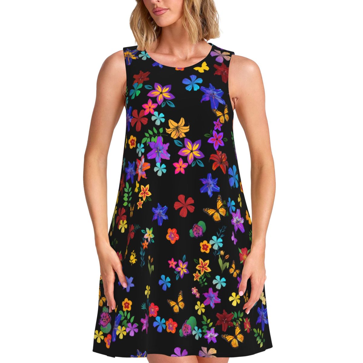 Summer Clothing Ideas For Women - Vestido Casual Floral Glorioso con Flores