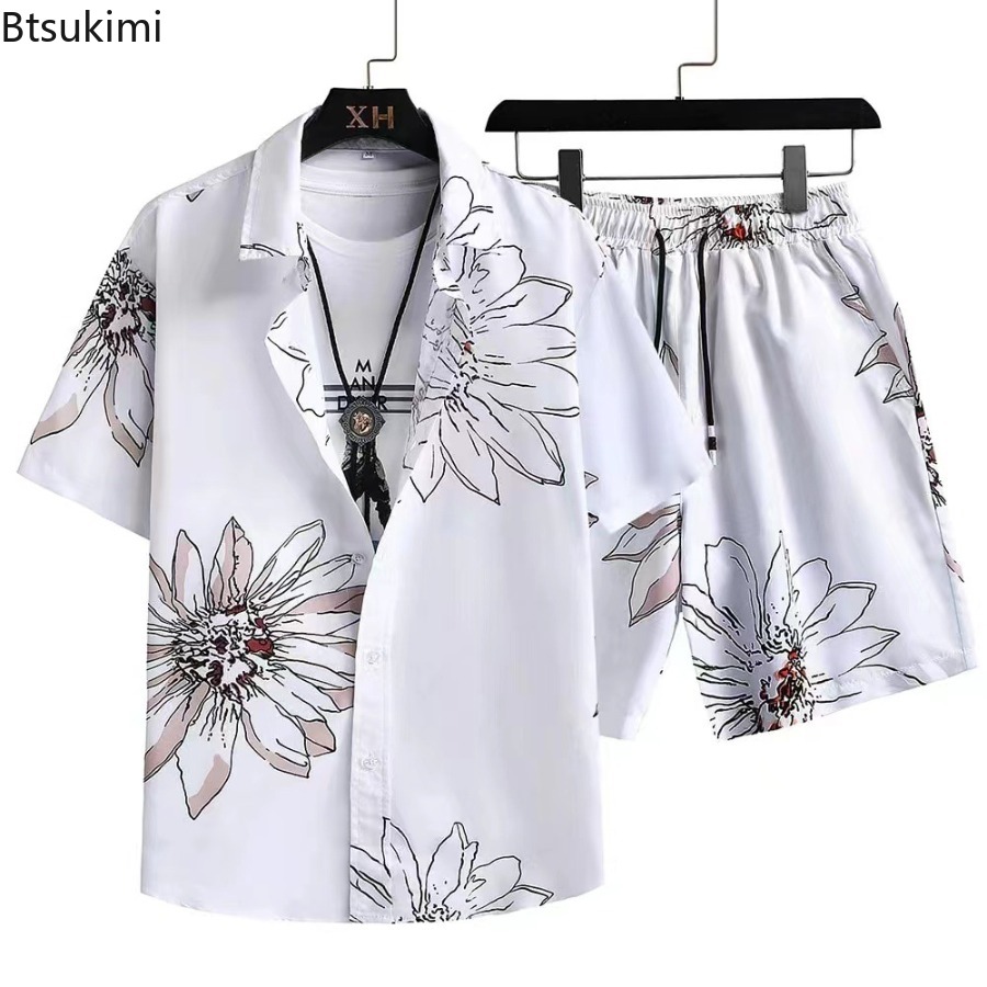 Summer Clothing Beach - Conjuntos de Verano 2026 para Hombre,
