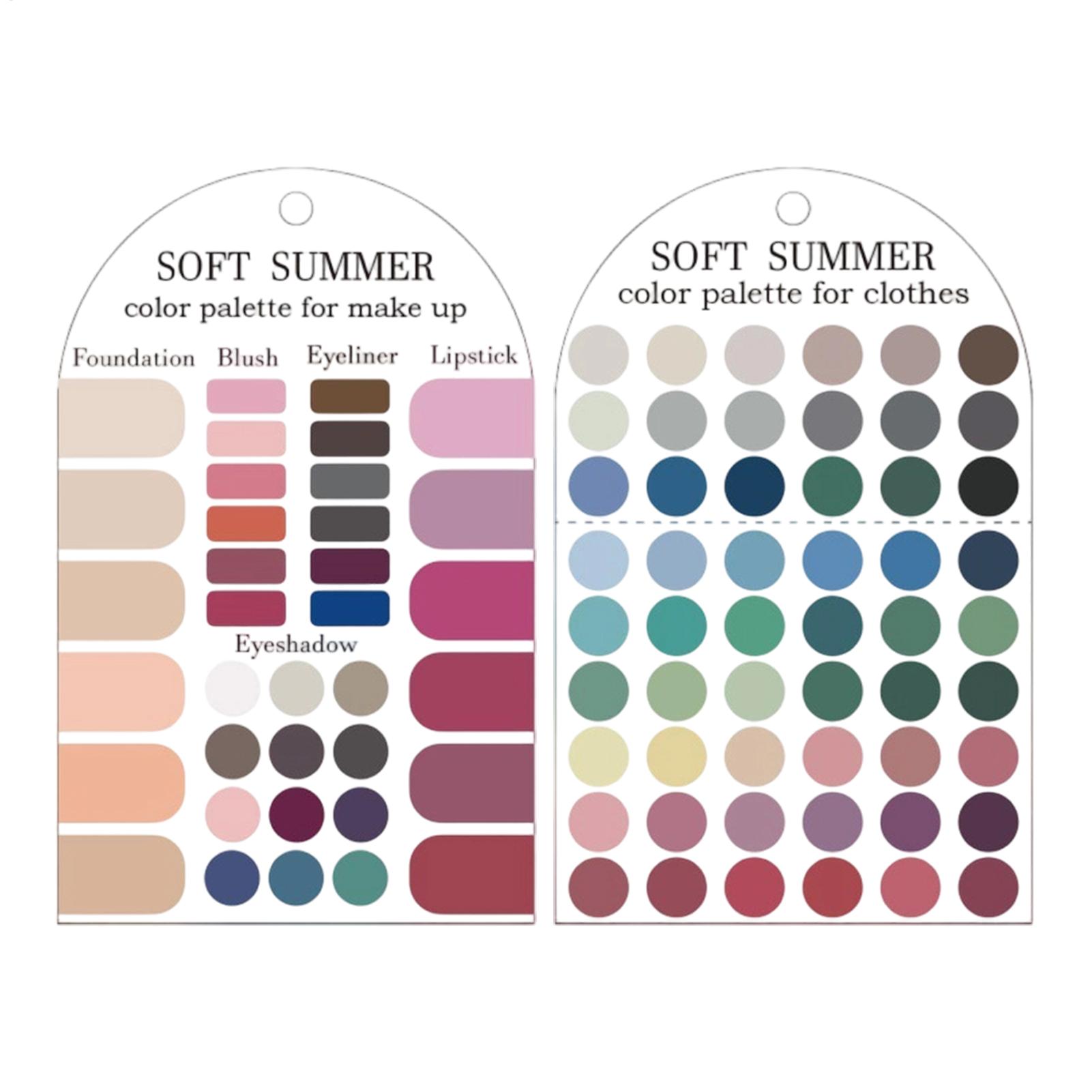Summer Clothing Palette - 2 Piezas de Paleta Acrílica de
