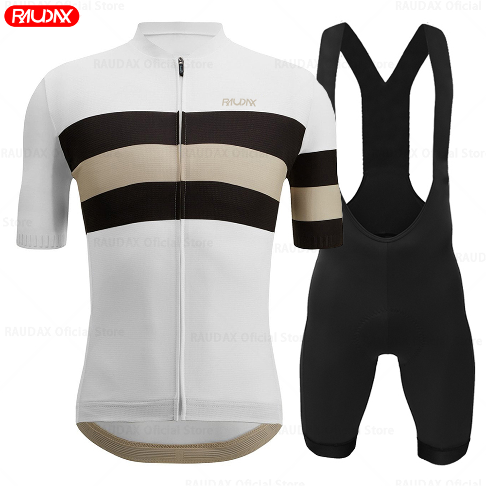 Summer Clothing Men 2025 - Raudax Conjunto de Jersey de Ciclismo