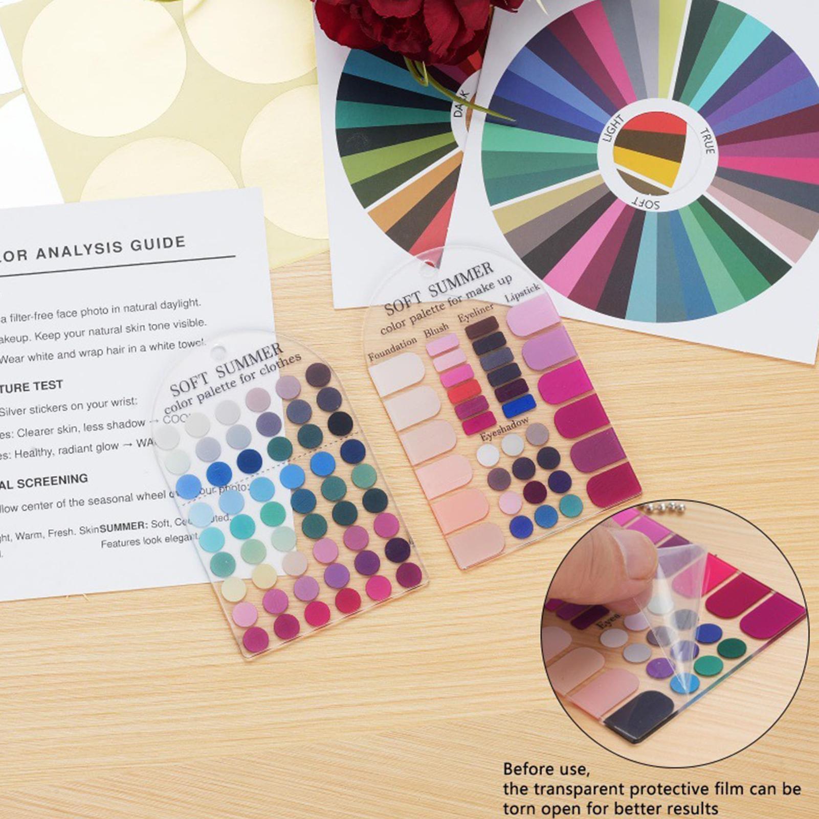 Summer Clothing Palette - Paleta de colores acrílicos para las