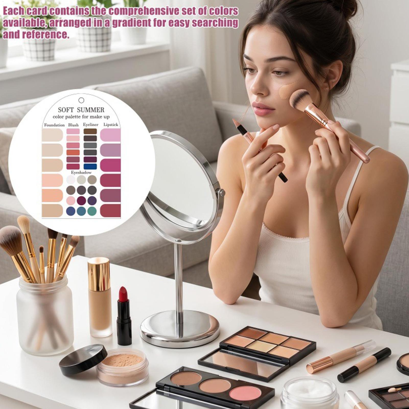 Summer Clothing Palette - Tarjetas de Paleta de Colores de