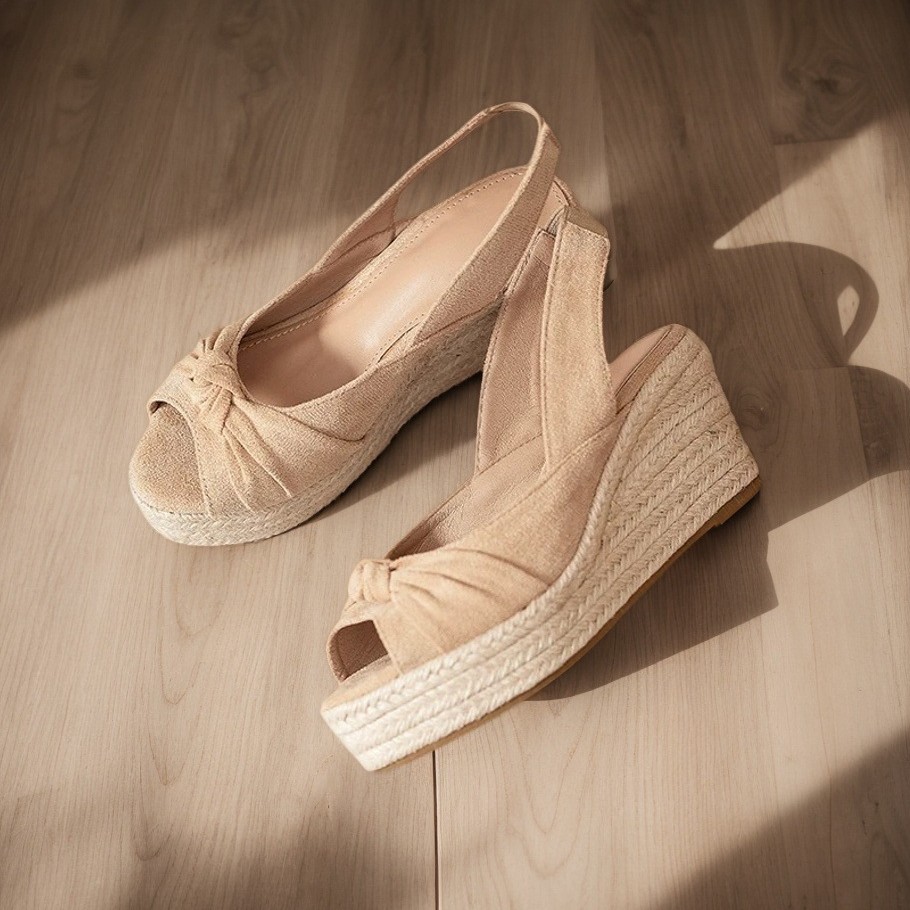 LIHUAMAO, alpargatas beige con - Espadrille Sandal Women reseña y precio