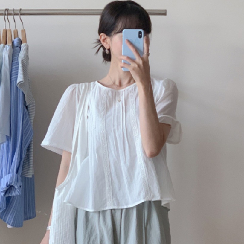 Blusa de Encaje Estilo Dulce p - Summer Clothing For Teens reseña y precio