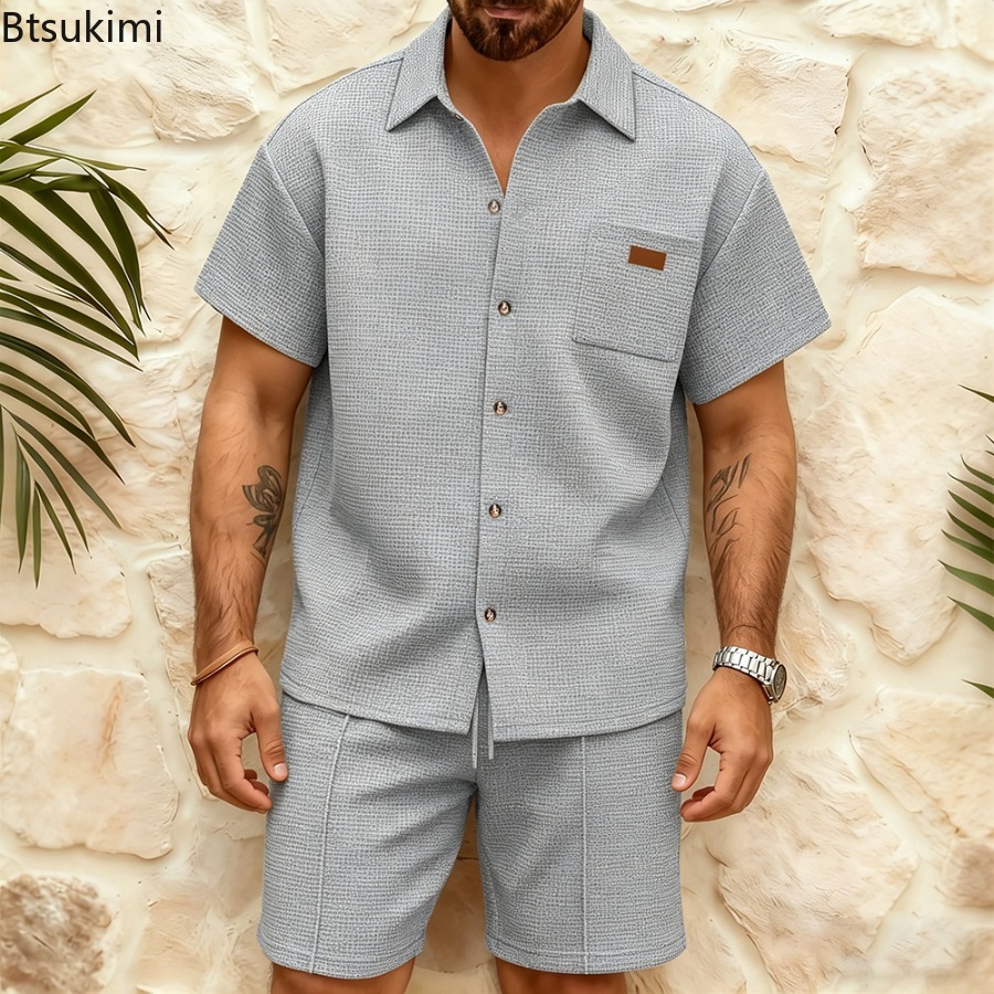 Conjunto de Verano para Hombre - Summer Clothing Men Fashion reseña y precio