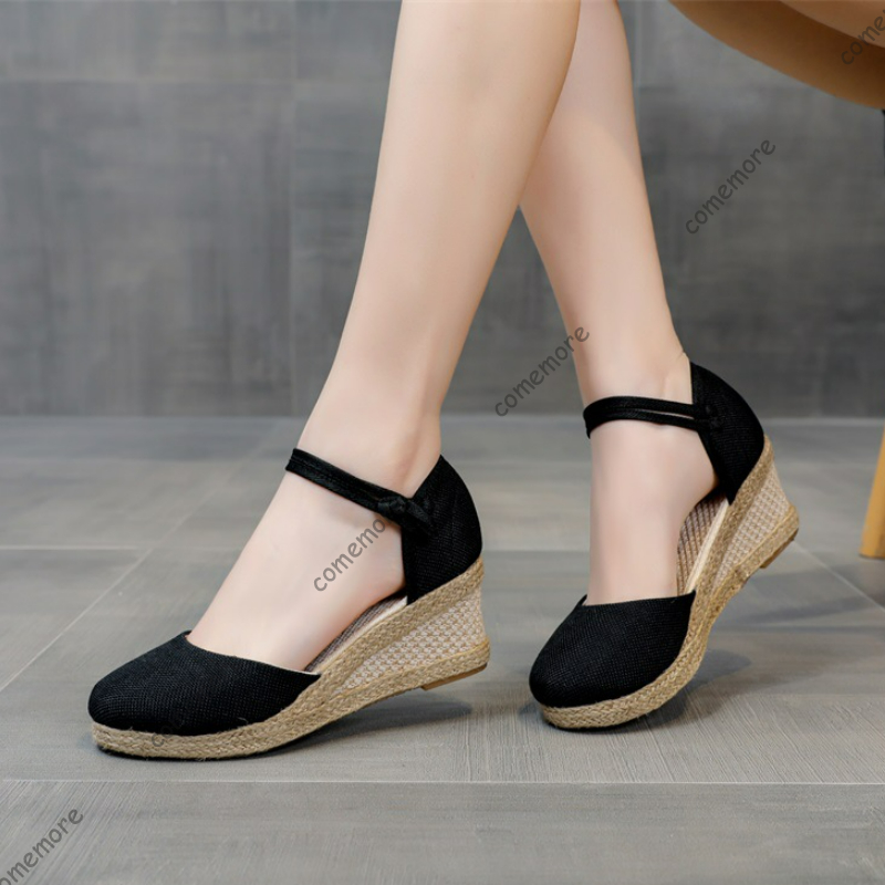 Comemore Sandalias Tacón alto  - Espadrille Sandal Women reseña y precio