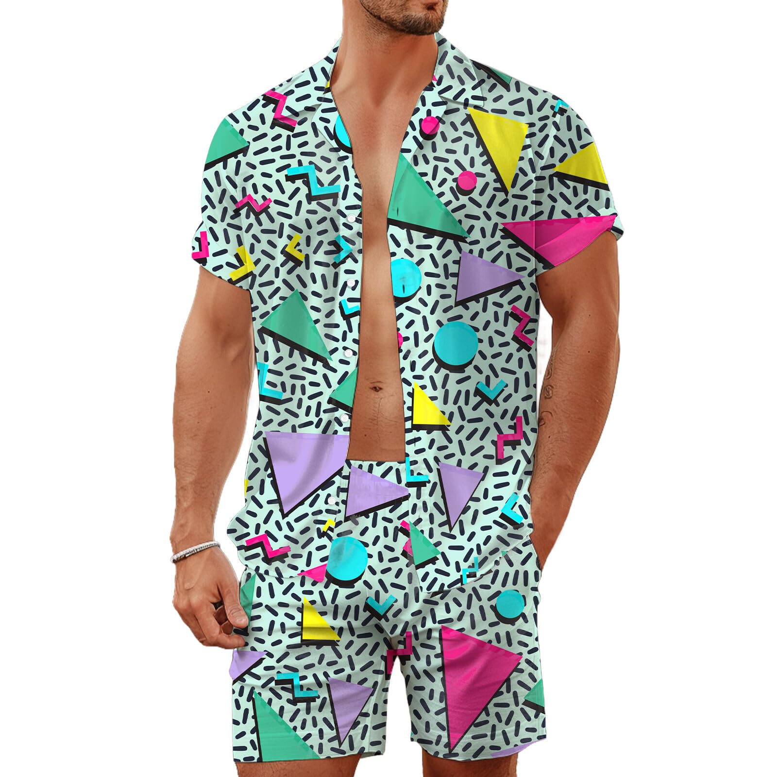 Conjuntos de Camisa y Pantalon - Summer Clothing Beach reseña y precio