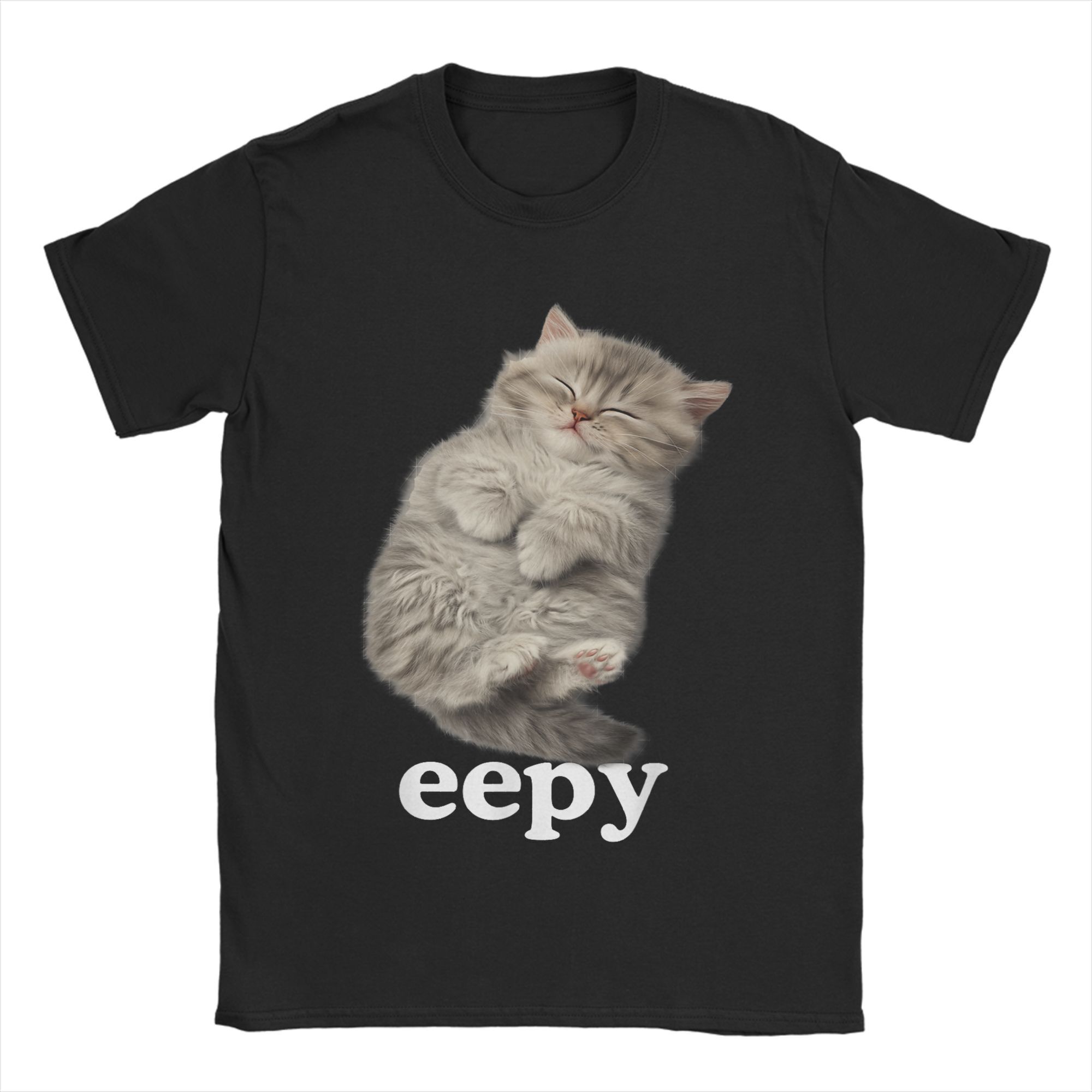 Camiseta de mujer Eepy Cat Sle - Summer Clothing Ideas For Women reseña y precio