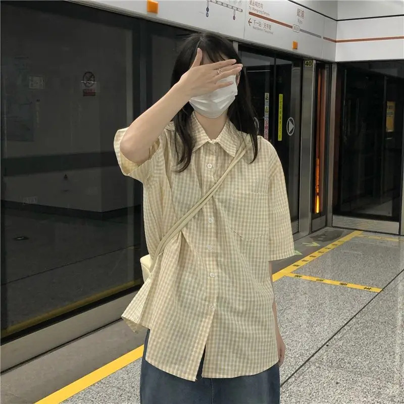 Camisas a cuadros para mujer,  - Summer Clothing For Teens reseña y precio