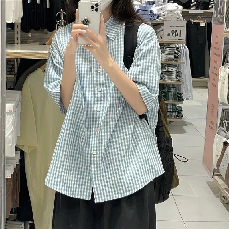 Camisas a cuadros para mujer,  - Summer Clothing For Teens reseña y precio