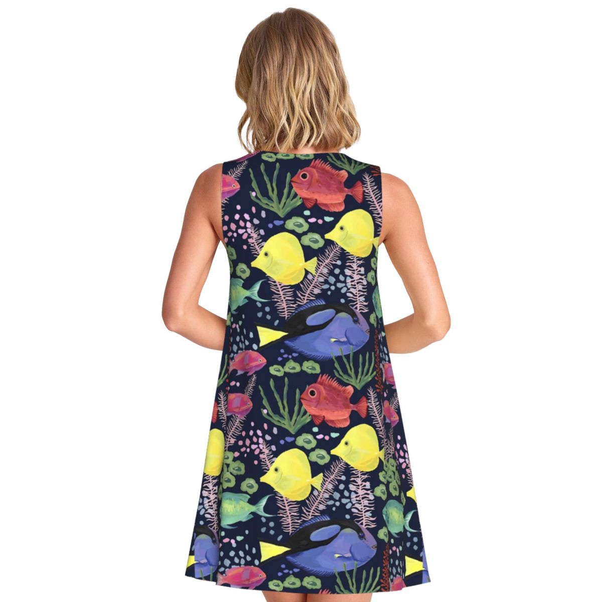 Vestido Sea Fish Tank, vestido - Summer Clothing Ideas For Women reseña y precio