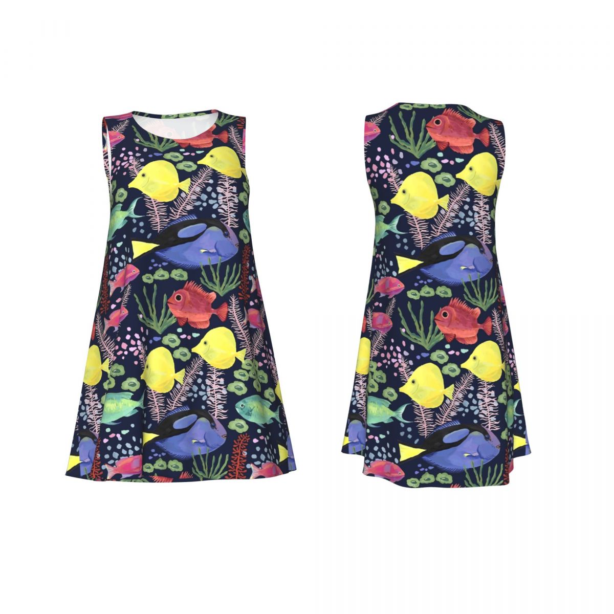 Vestido Sea Fish Tank, vestido - Summer Clothing Ideas For Women reseña y precio