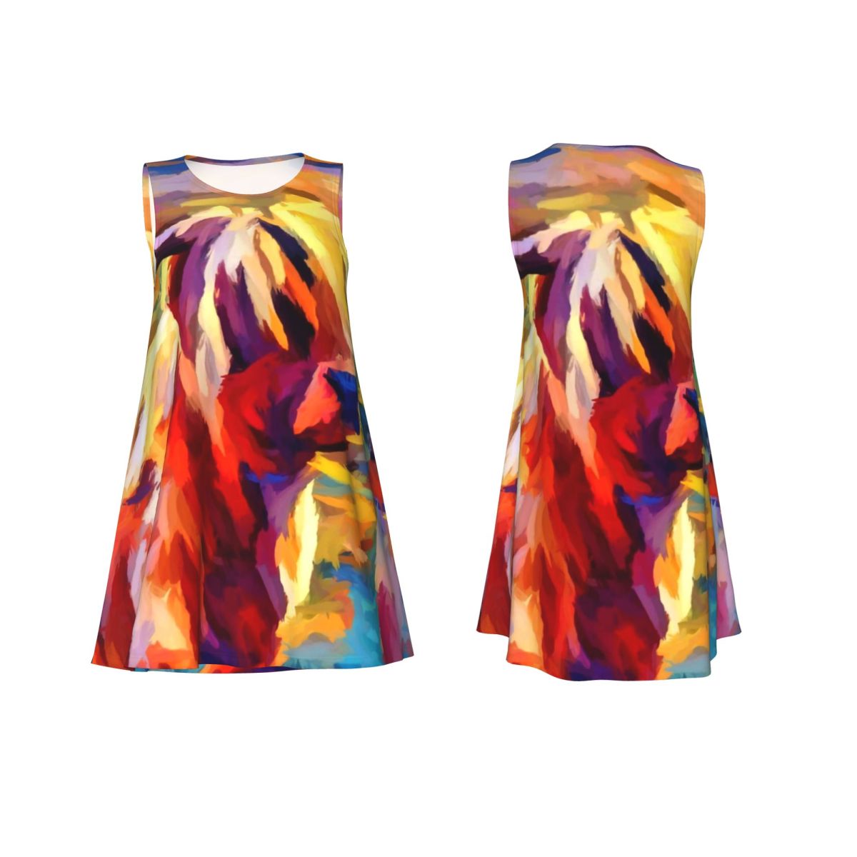 Vestido Casual de Vaca Highlan - Summer Clothing Ideas For Women reseña y precio