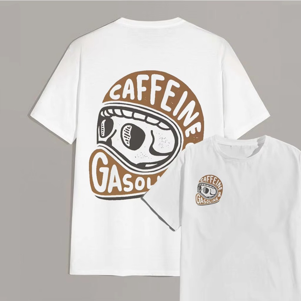 Camiseta de algodón con estamp - Summer Clothing Men 2025 reseña y precio