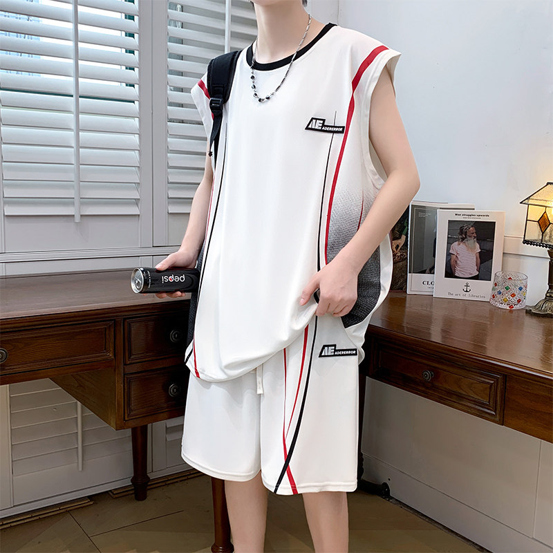 Conjunto Deportivo Informal de - Summer Clothing Men Fashion reseña y precio