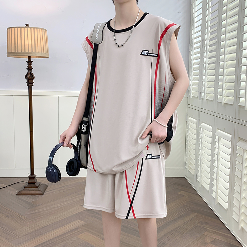 Conjunto Deportivo Informal de - Summer Clothing Men Fashion reseña y precio