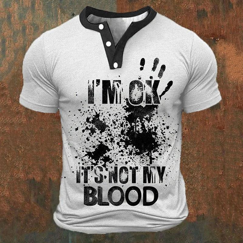 Camisetas Henley para Hombre c - Summer Clothing Men Fashion reseña y precio