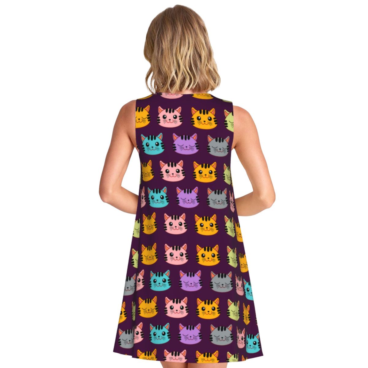 Vestido sin mangas Cool Cats c - Summer Clothing Ideas For Women reseña y precio