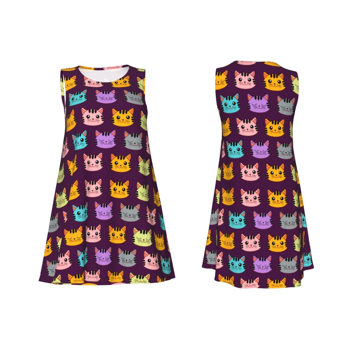 Vestido sin mangas Cool Cats c - Summer Clothing Ideas For Women reseña y precio