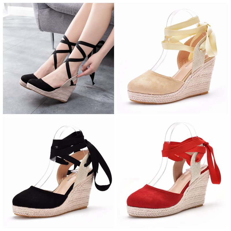 Sandalias de Plataforma con Co - Espadrille Sandal Women reseña y precio