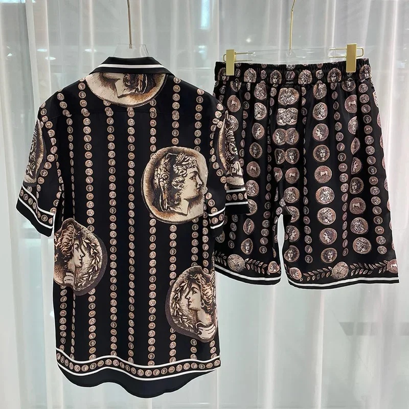 Conjunto de Camisa Hawaiana de - Summer Clothing Beach reseña y precio
