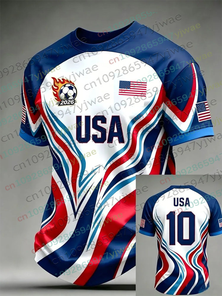 Camiseta de Fútbol de Estados  - Summer Clothing For Teens reseña y precio